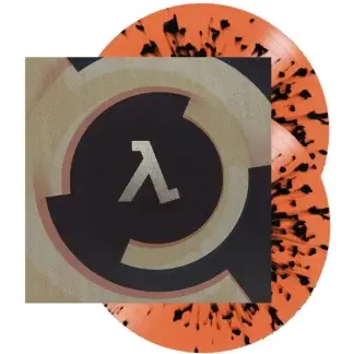 Valve - Half-Life: Alyx (official game soundtrack) (orange with black splatter) 2LP