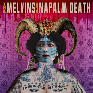 Melvins with Napalm Death - Savage Imperial Death March (orchid coloured vinyl) LP