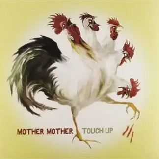 Mother Mother - Touch Up (red with yellow splatter) LP