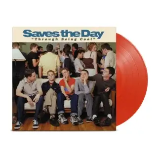 SAVES THE DAY - THROUGH BEING COOL (FLAME RED VINYL) LP